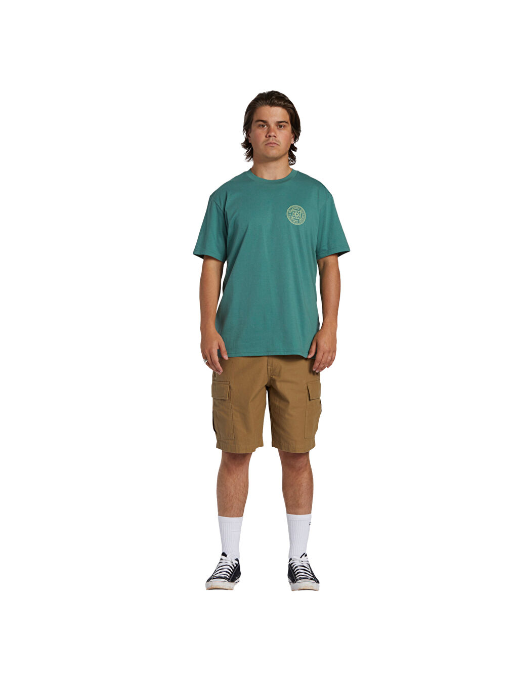 Swivel Tees Erkek Yeşil Tişört-5