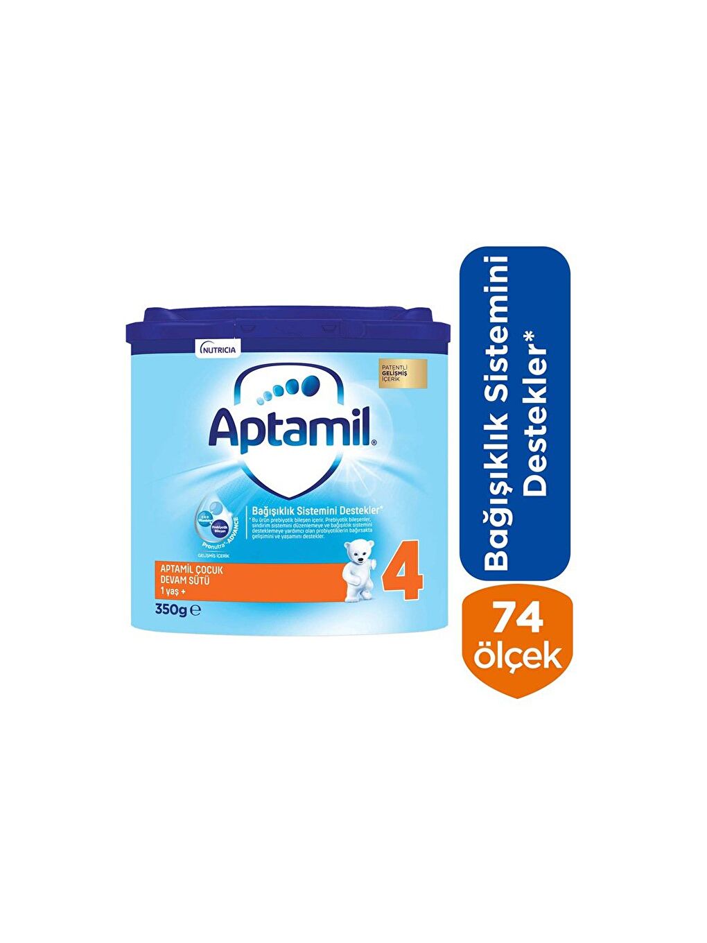 Aptamil 4 Çocuk Devam Sütü 350 g 1 Yaş+ Akıllı Kutu