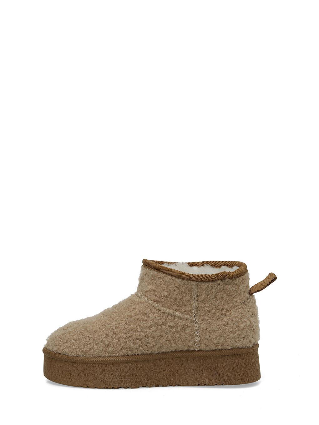 ANGELA 4PR Bej Kadın Kar Botu-2