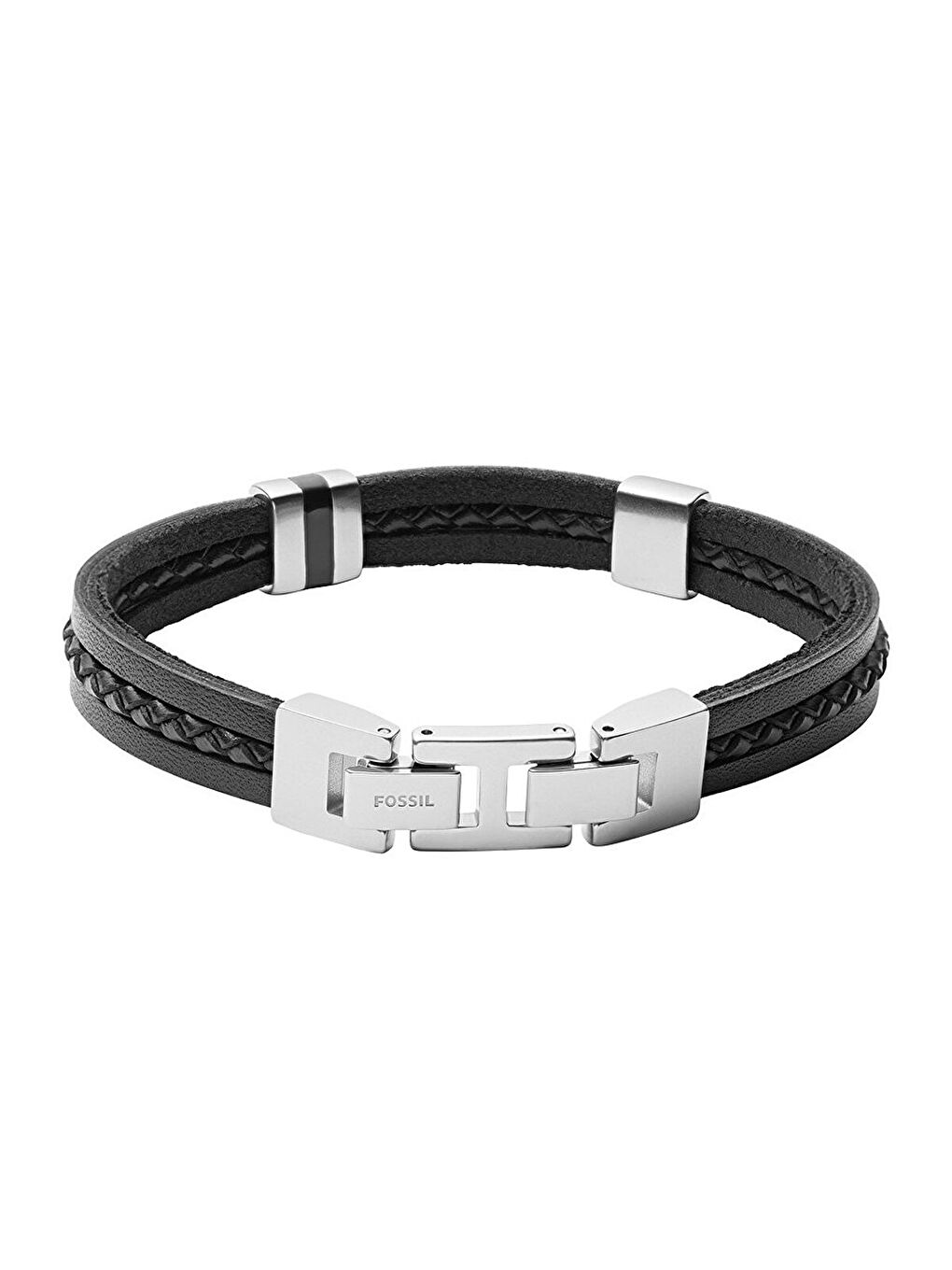 Siyah JF03686-040 Erkek Bileklik-1