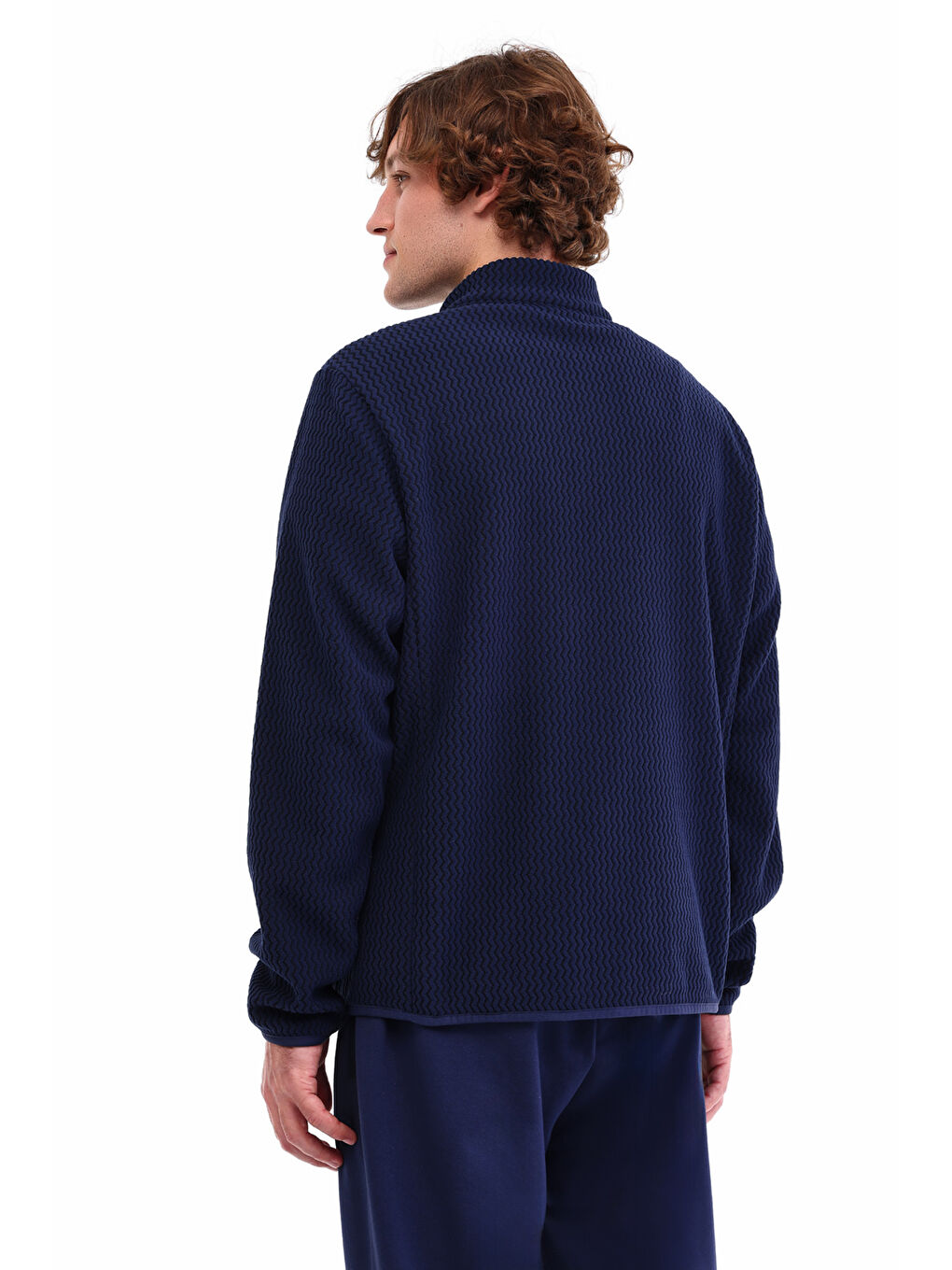 ML WAVE-7FlEECE-02 5PR Lacivert Erkek Polar-1