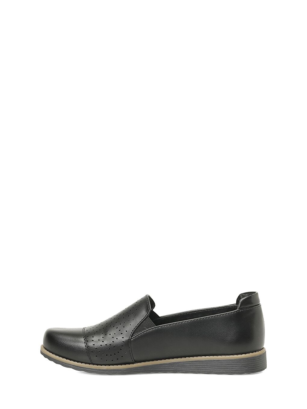 167500.Z6FX Siyah Kadın Düz Ayakkabı-2