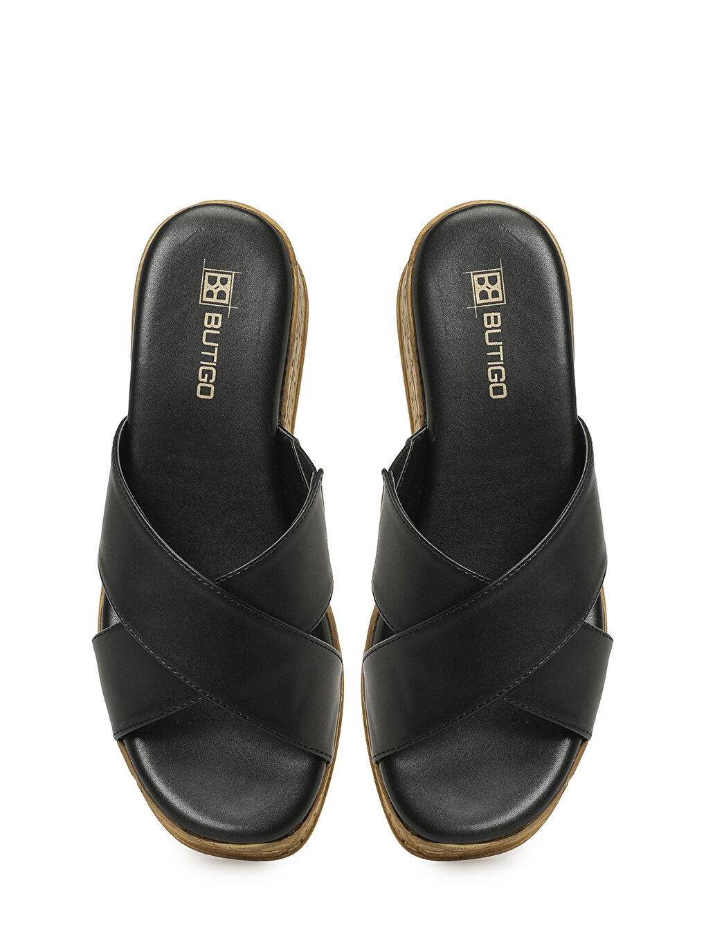 26S-379 6FX Siyah Kadın Terlik-3