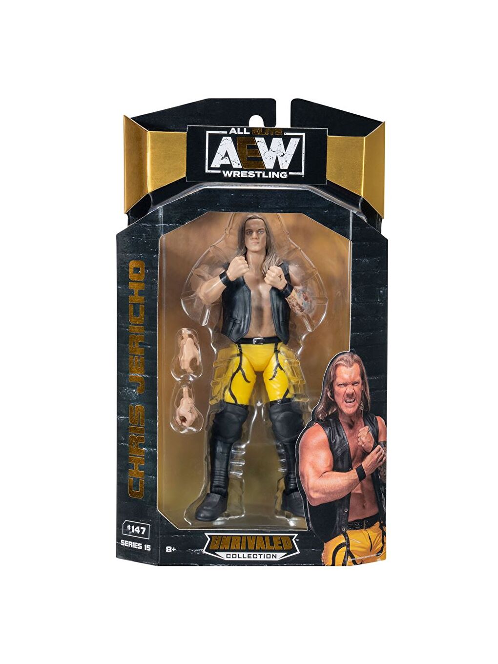AEW Karakterleri Model Aksiyon Figürler S15 Chris Jericho 147-4