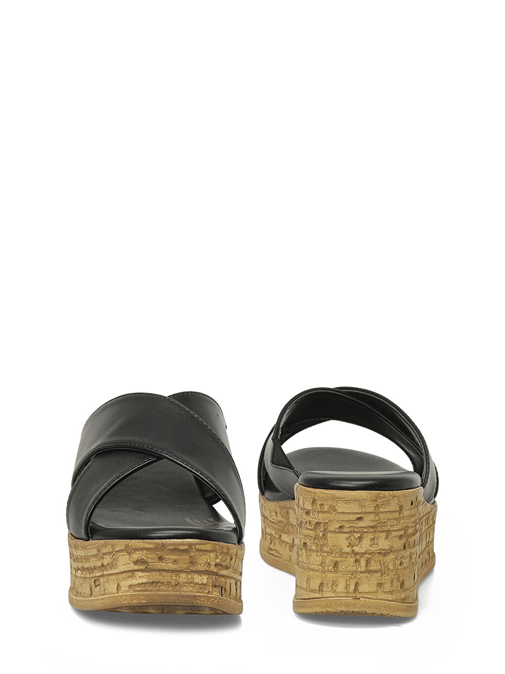 26S-379 6FX Siyah Kadın Terlik-4