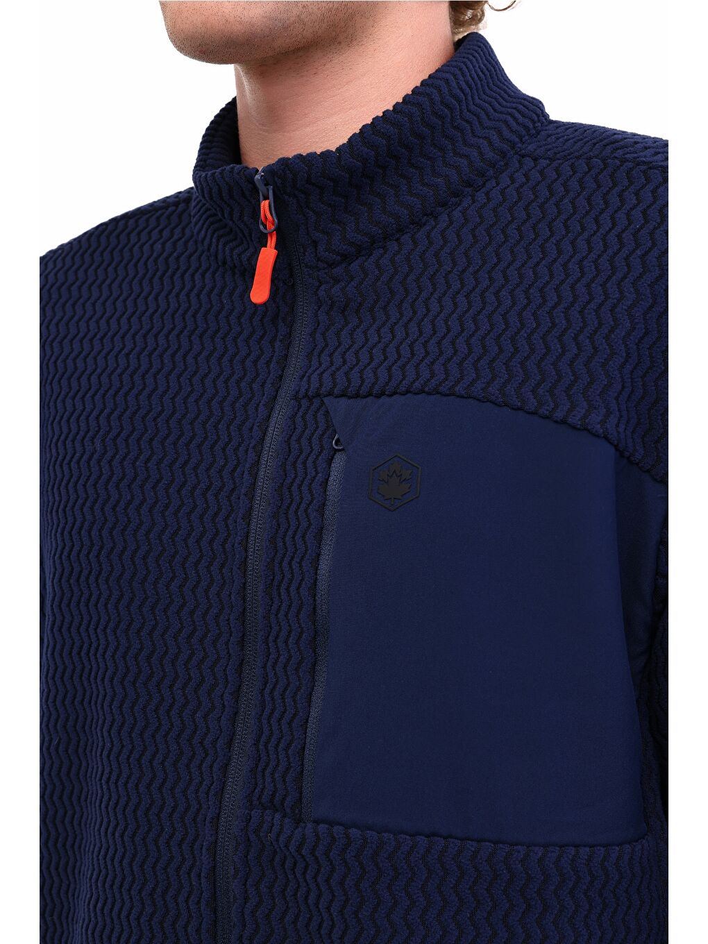 ML WAVE-7FlEECE-02 5PR Lacivert Erkek Polar-3