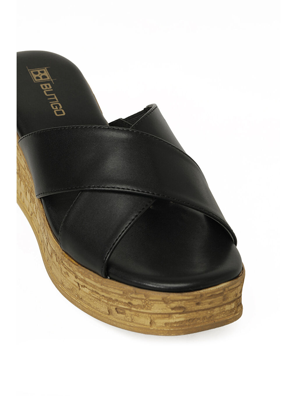 26S-379 6FX Siyah Kadın Terlik-6