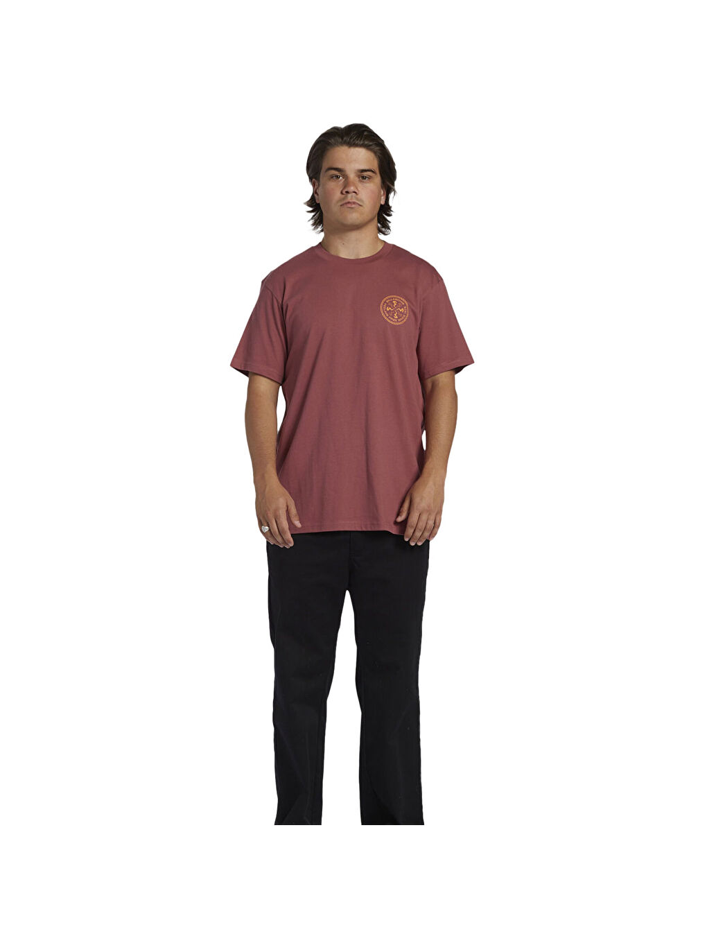 Swivel Erkek Pembe Tişört-4