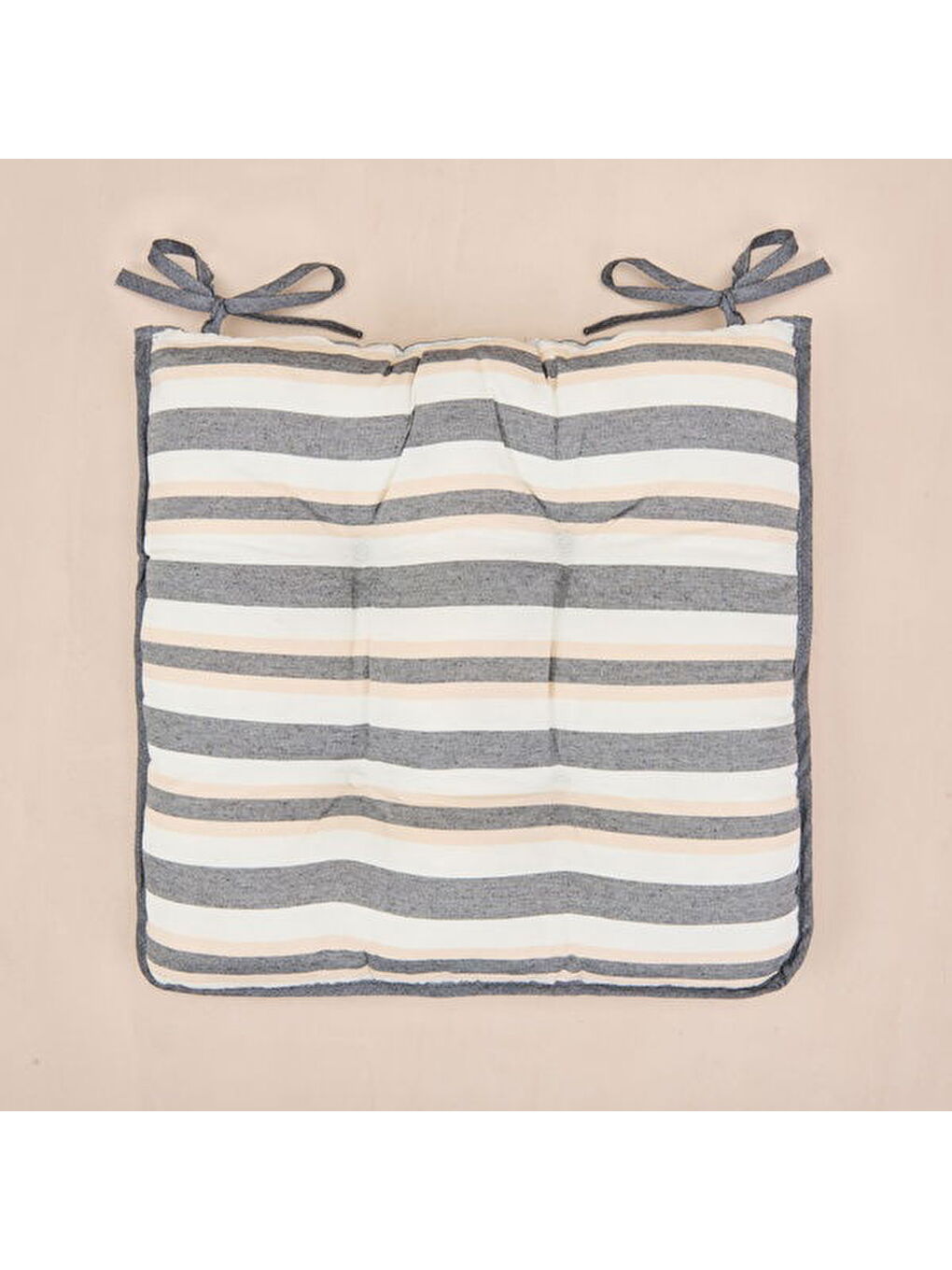 Soft Sogno Sandalye Minderi - Ekru / Renkli - 43x43 cm-1