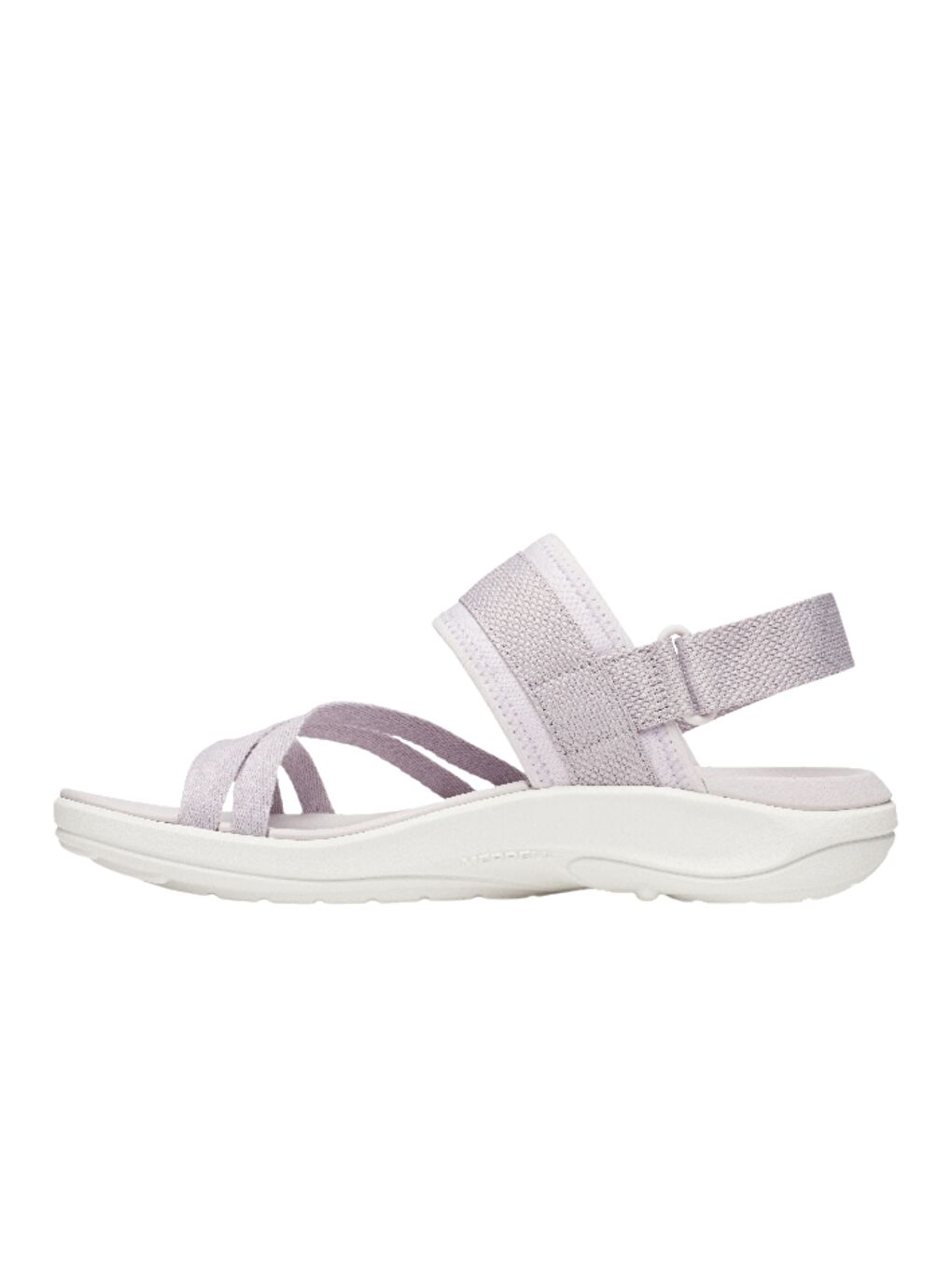 District 4 Backstrap Kadın Mor Sandalet-1