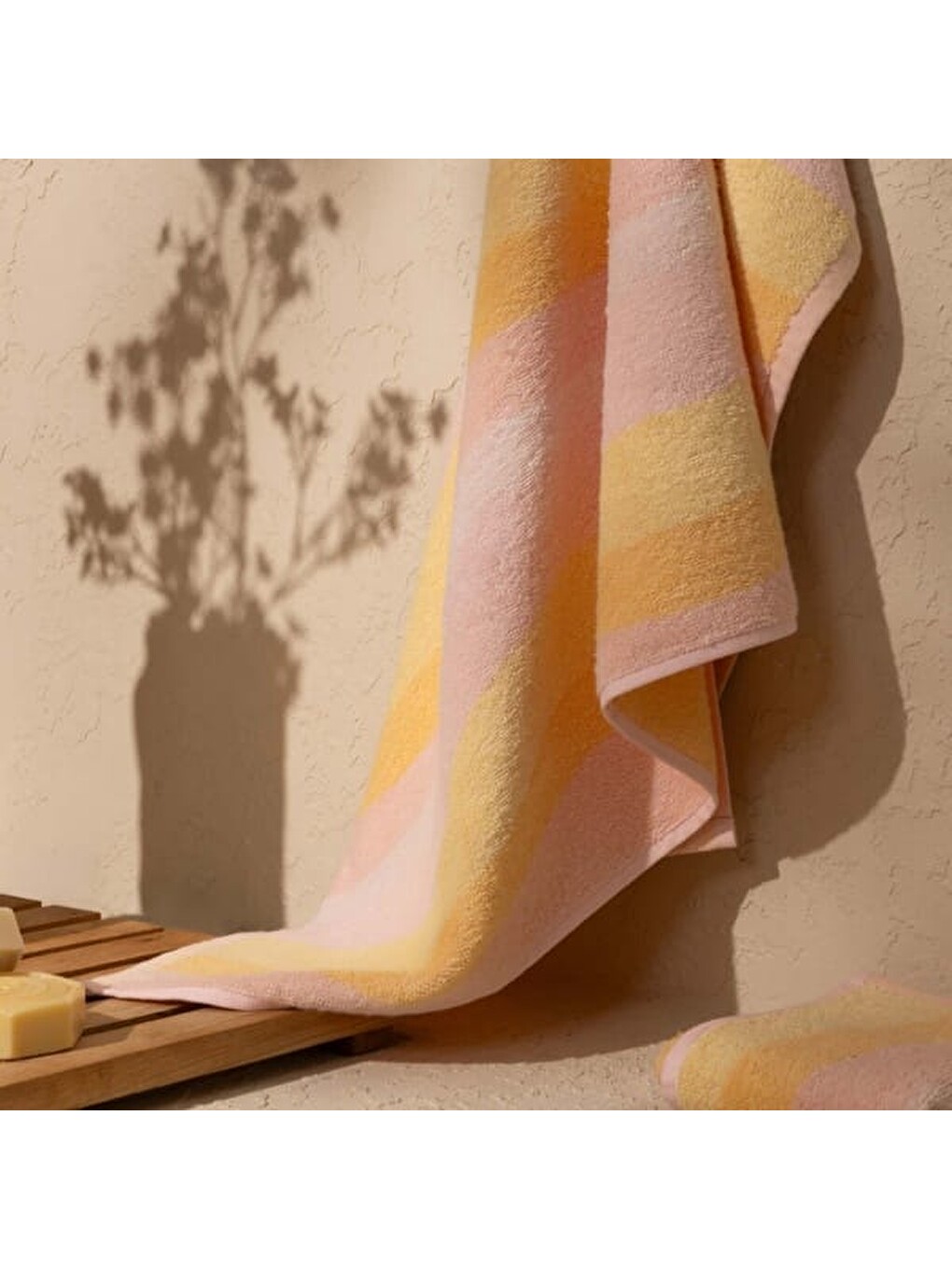 Karışık Soft Lino Yüz Havlusu - Renkli - 50x90 cm-1