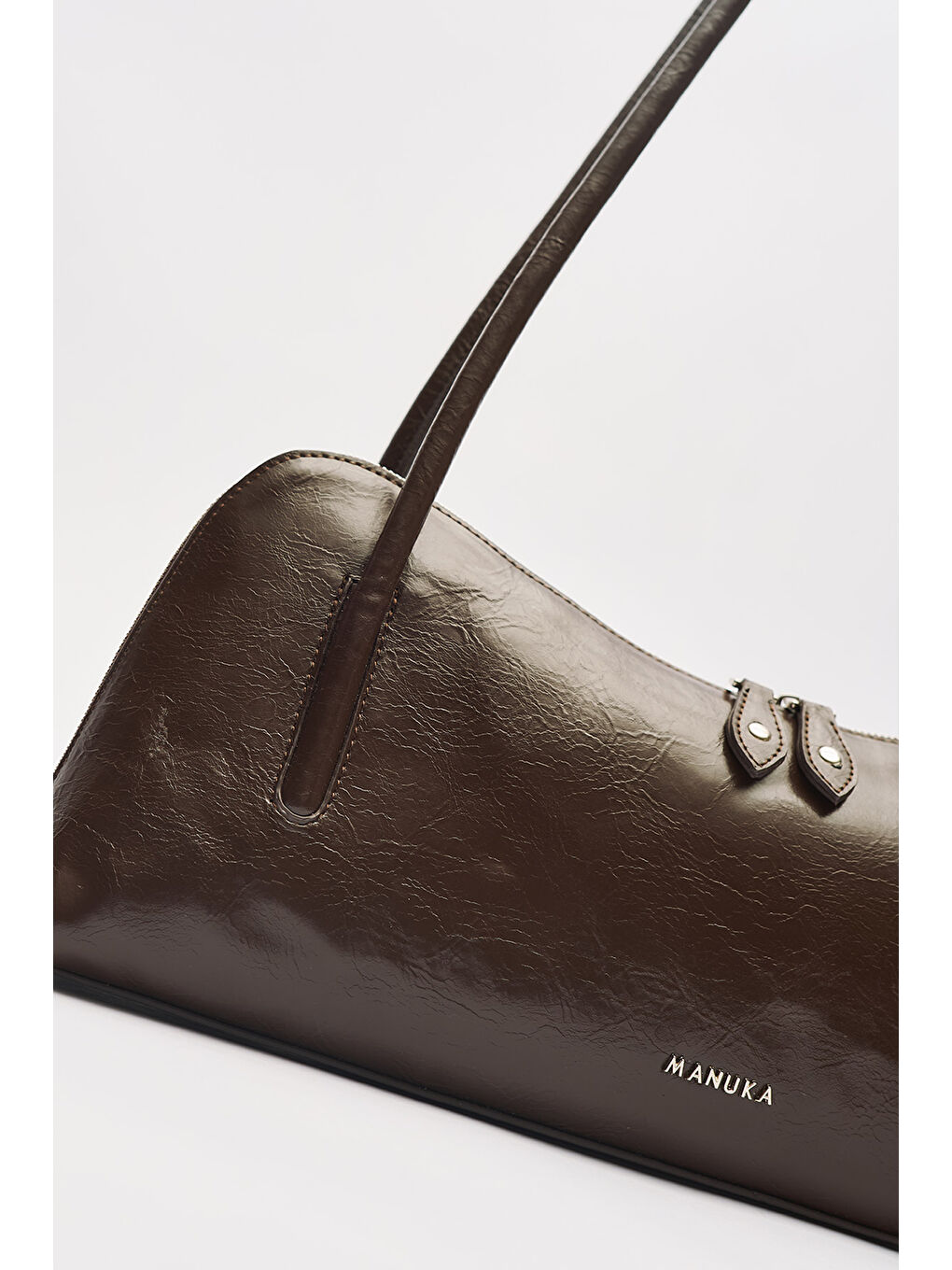 Kera Baget Çanta Kahverengi-9