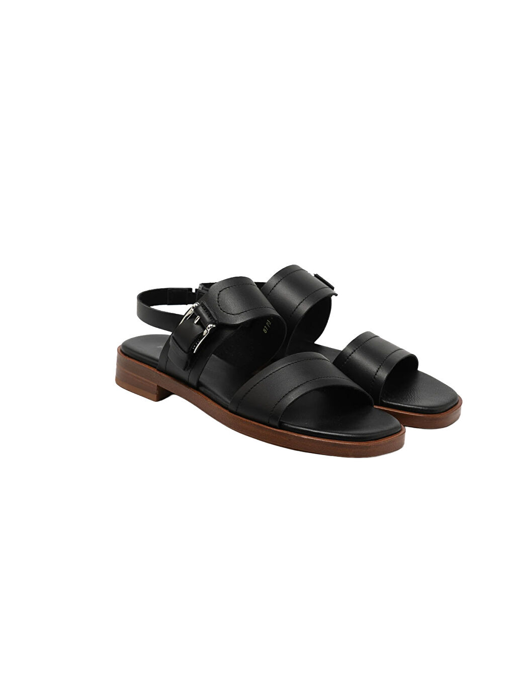 Siyah Kadın Sandalet 87P3 LONDON-S-2