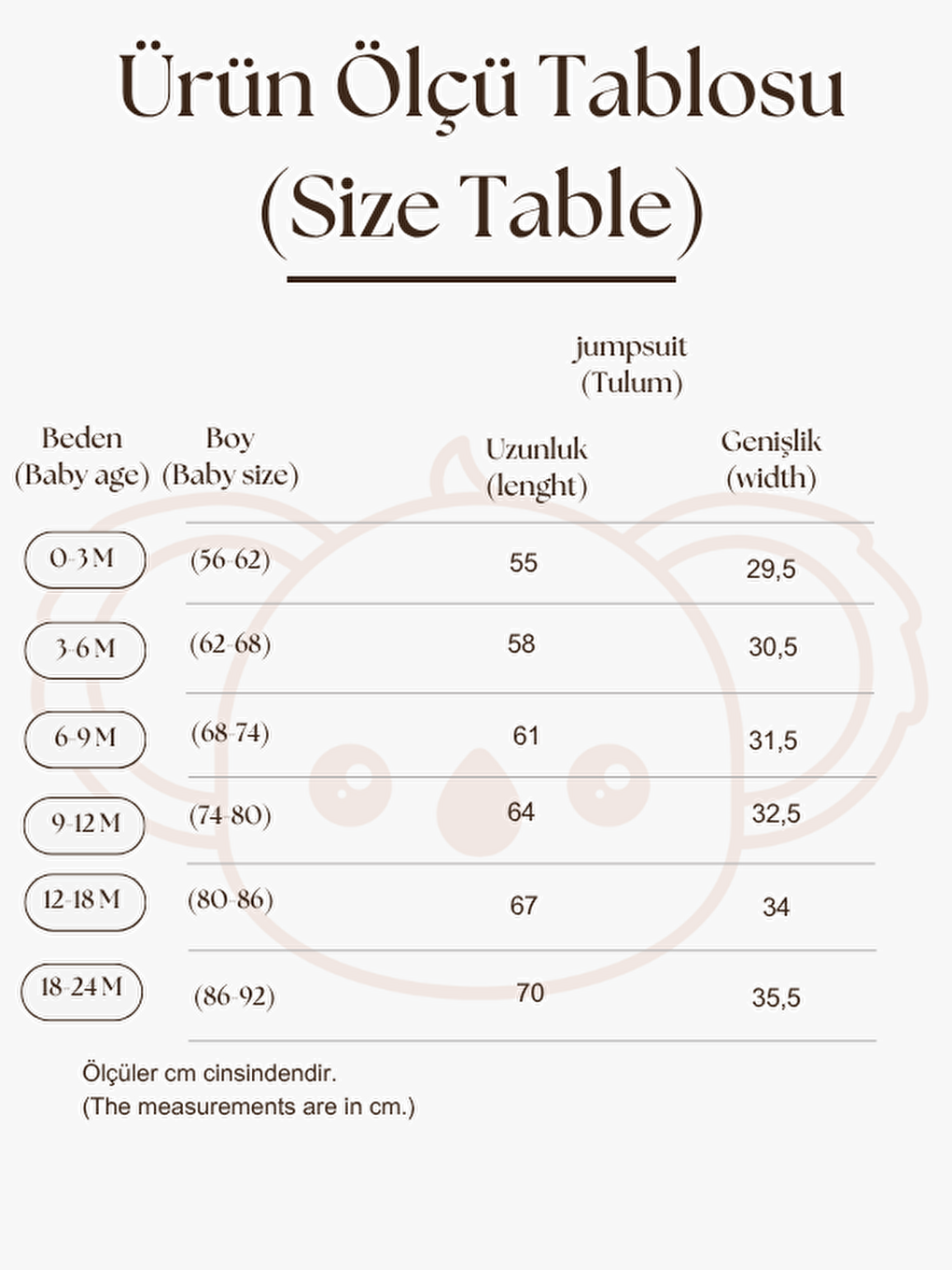 Ekru Little Penguin Baby Tulum-2