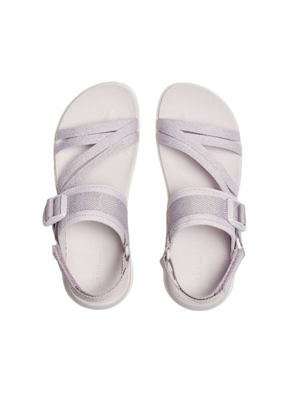 District 4 Backstrap Kadın Mor Sandalet-4