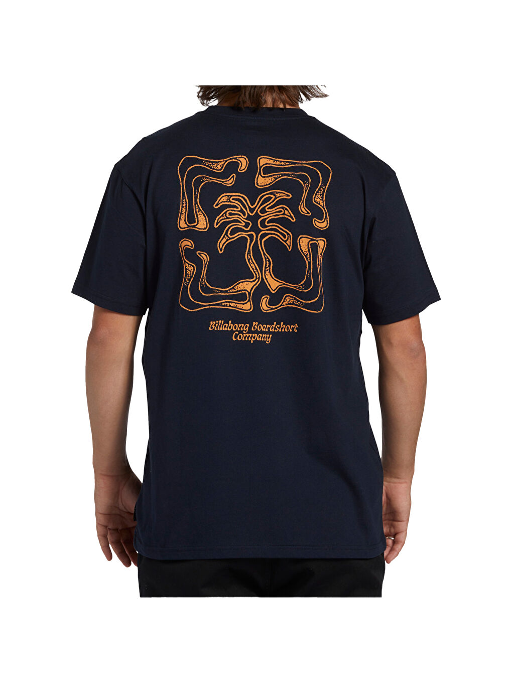 Lacivert Troppo Tees Erkek Mavi Tişört-3