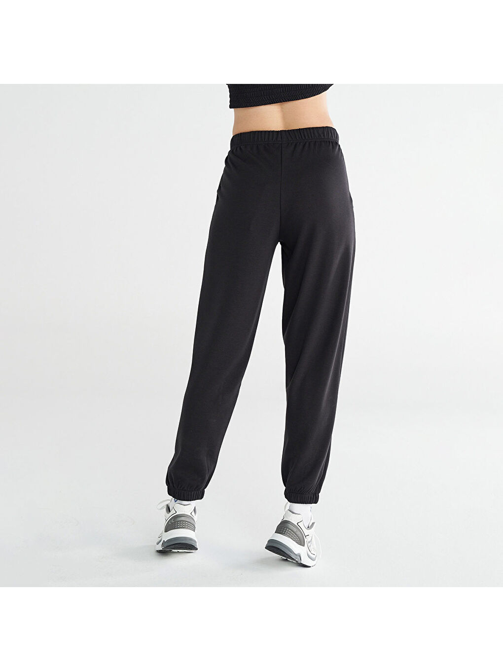 Jed Kadın Siyah Eşofman Altı-2