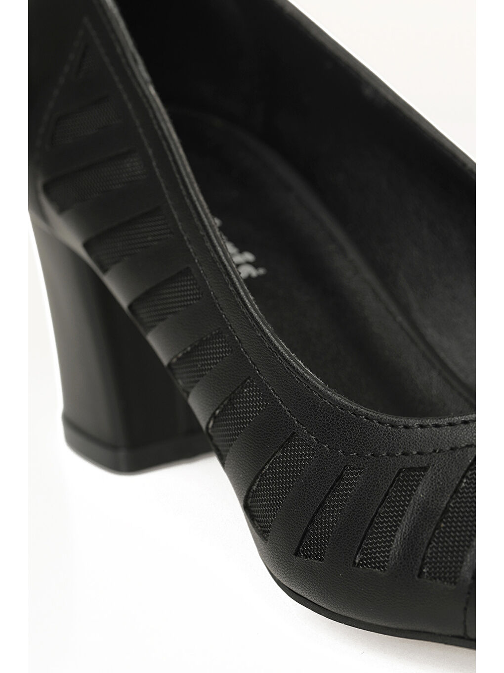 325022.Z 6FX Siyah Kadın Topuklu Ayakkabı-6