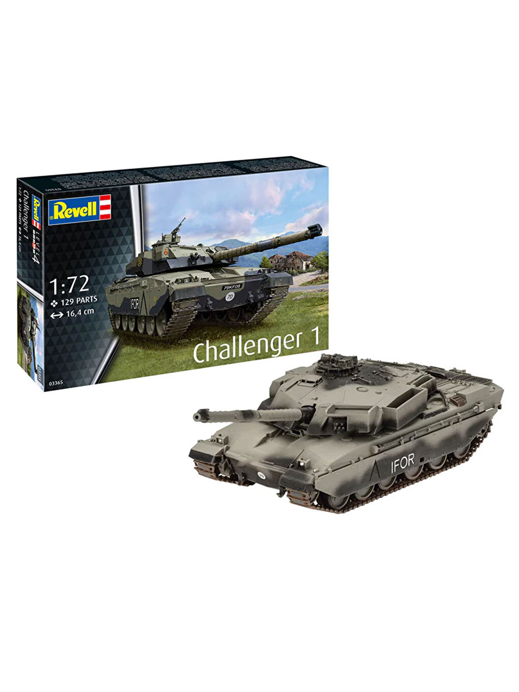 Maket Model Kit Askeri Araçlar Challenger 1 3365