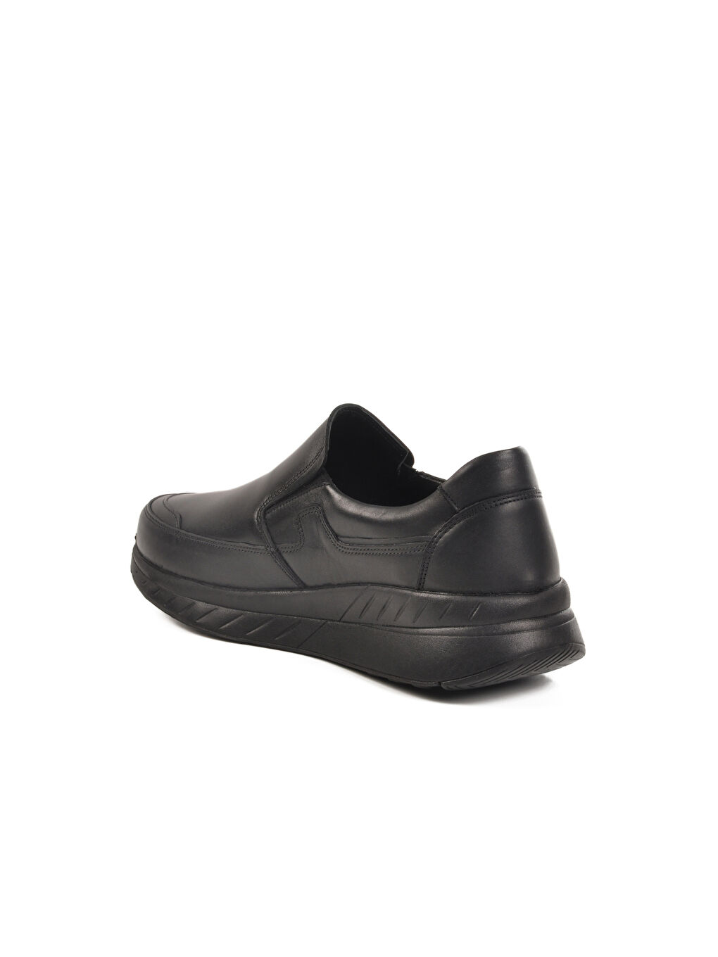 Siyah Hakiki Deri Erkek Casual Ayakkabı C410 M-3