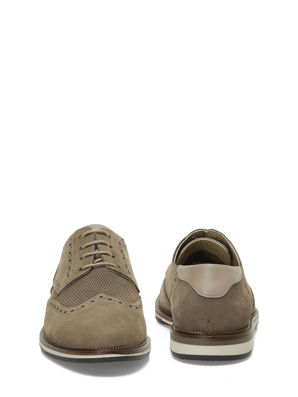 Bej ARYA 5FX Kum Erkek Klasik Ayakkabı-4