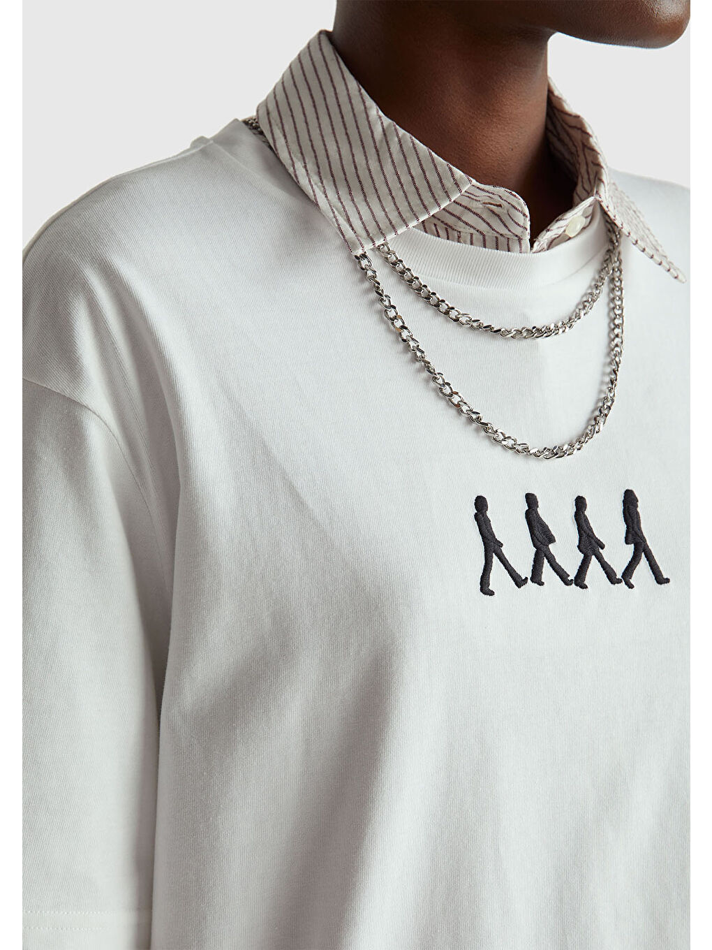 Karışık Unisex %100 Pamuk The Beatles  T-Shirt-7