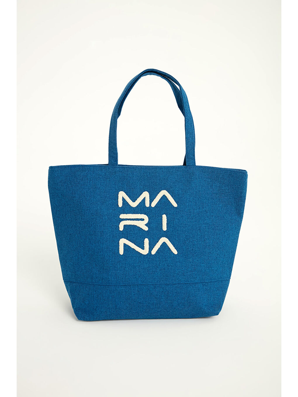 Mavi Plaj Çantası Astarlı Yazlık Tatil Çantası CA2501-4-4