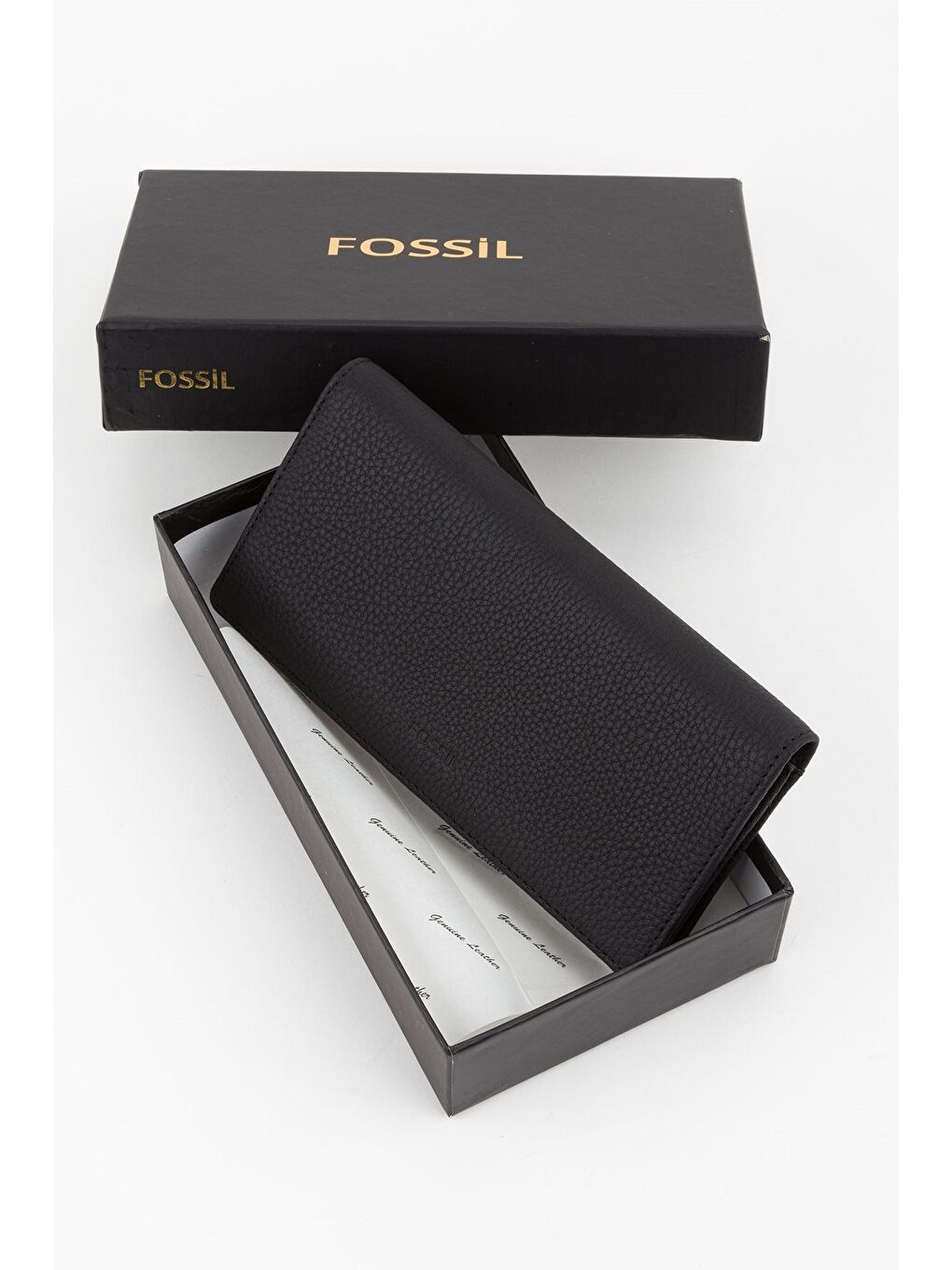 Siyah Kutulu Hakiki Deri Ekstra Kartlıklı Crayz Haki Unisex El Portföyü Kartlık Cüzdan-1