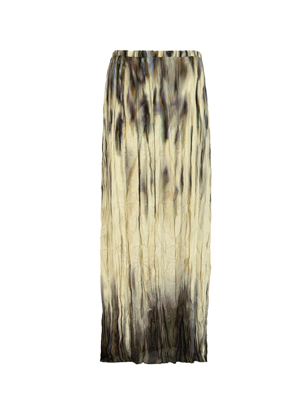 Kraşlı Desenli Etek 25Y1830 Haki-4