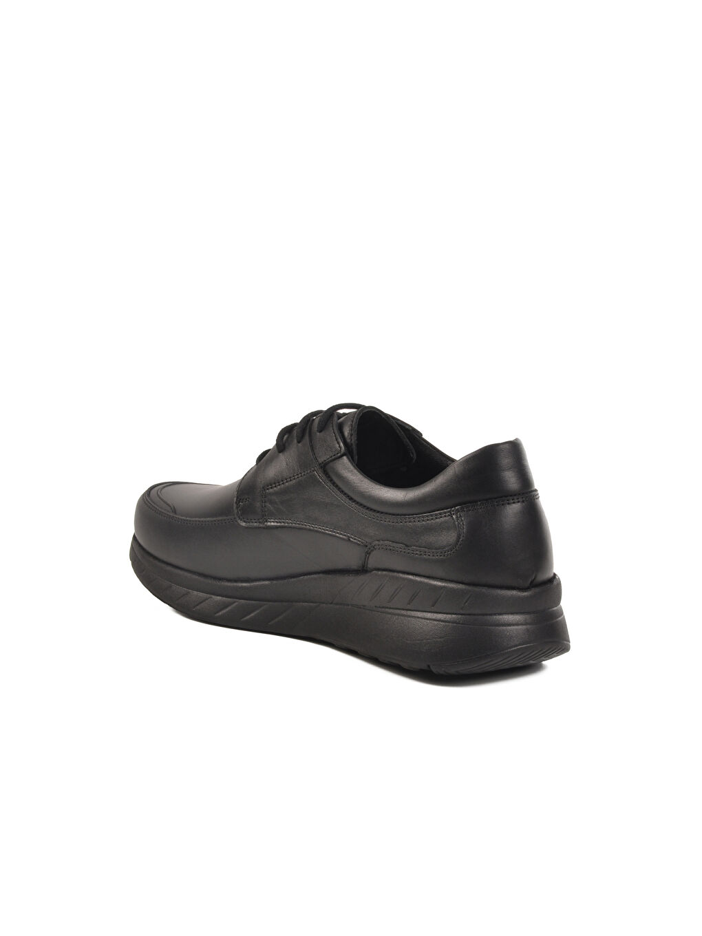 Siyah Hakiki Deri Erkek Casual Ayakkabı C411 M-3