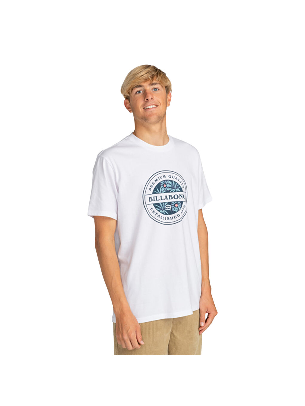 Rotor Fill Ss Erkek Beyaz Tişört-4