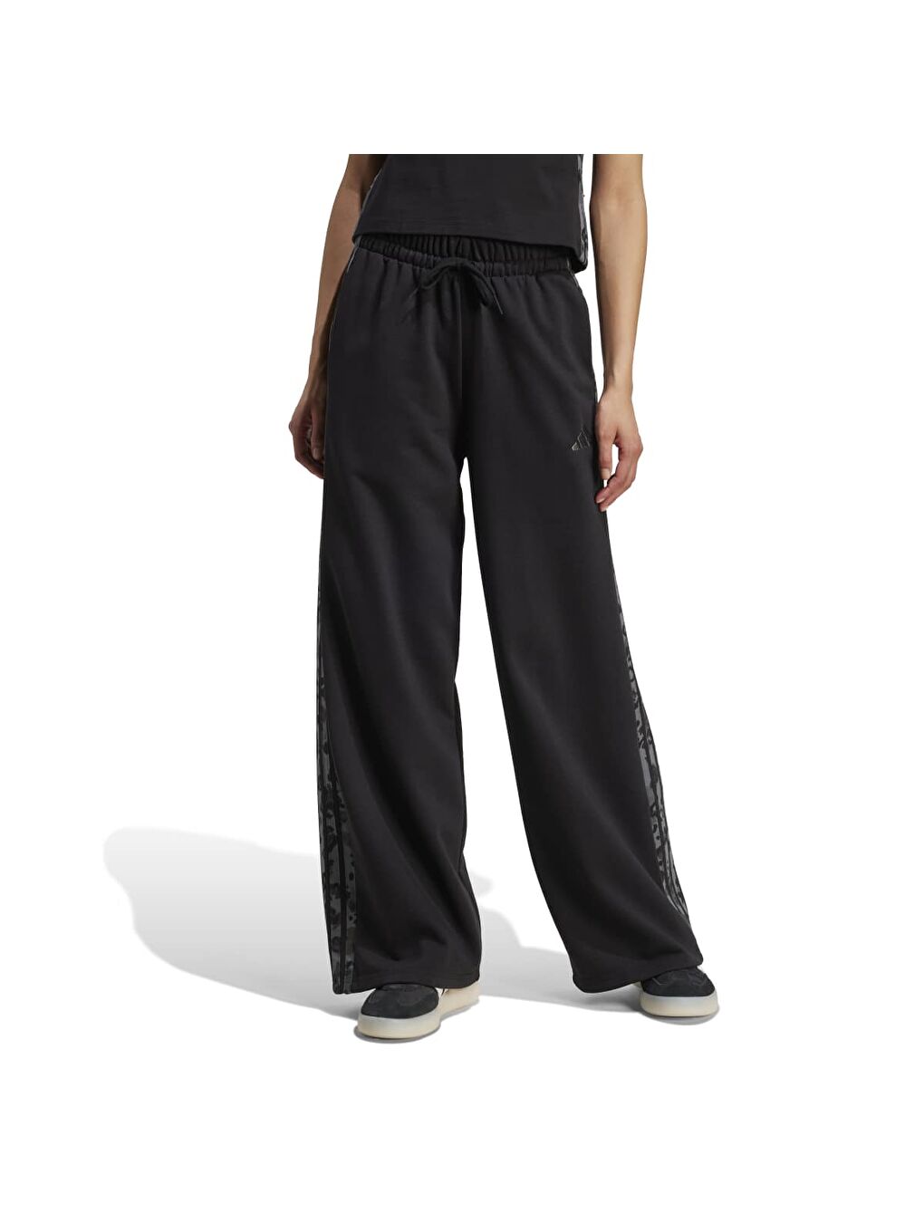 Aop Ft Kadın Siyah Eşofman Altı