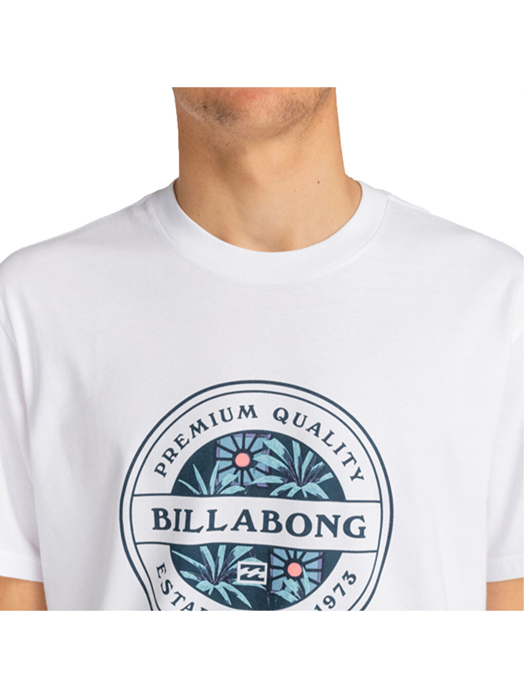 Rotor Fill Ss Erkek Beyaz Tişört-5