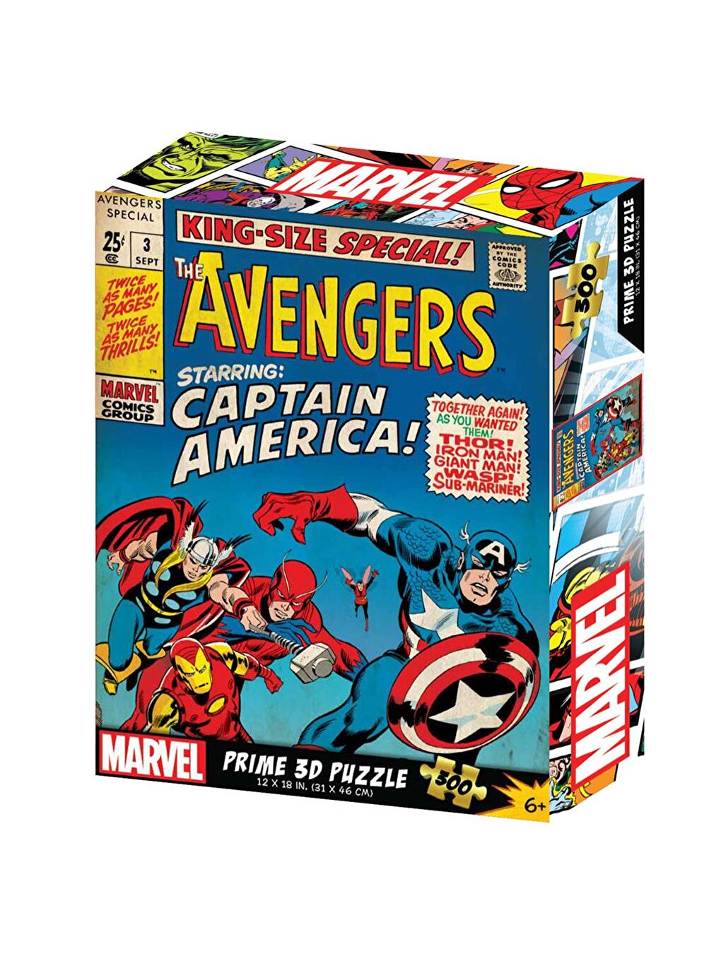 Marvel Comics Avengers Puzzle 300 Parça 33167