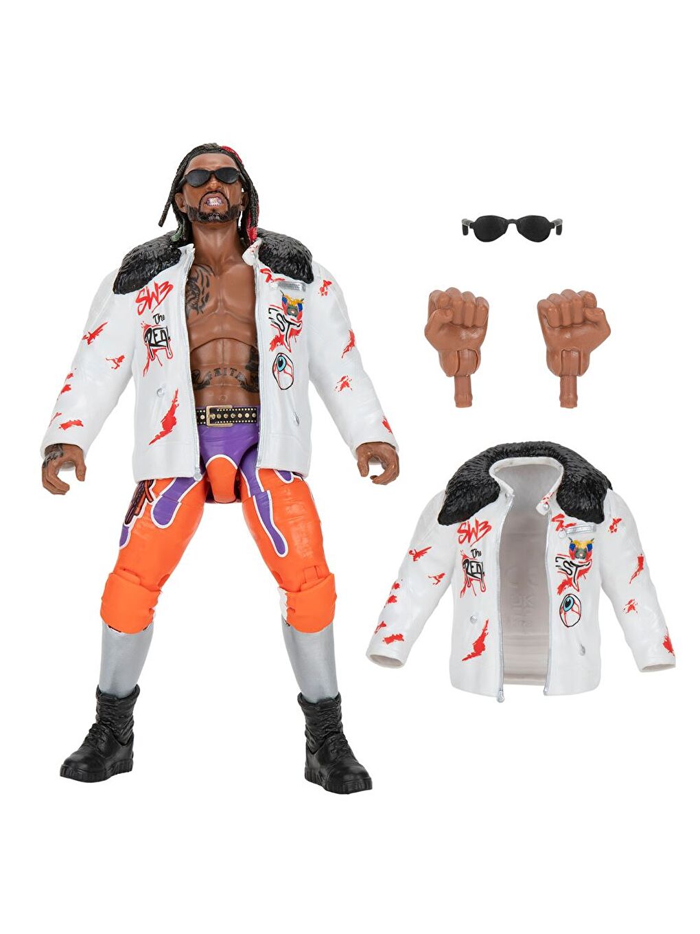 AEW Karakterleri Model Aksiyon Figürler S14 Swerve Strickland 126-2