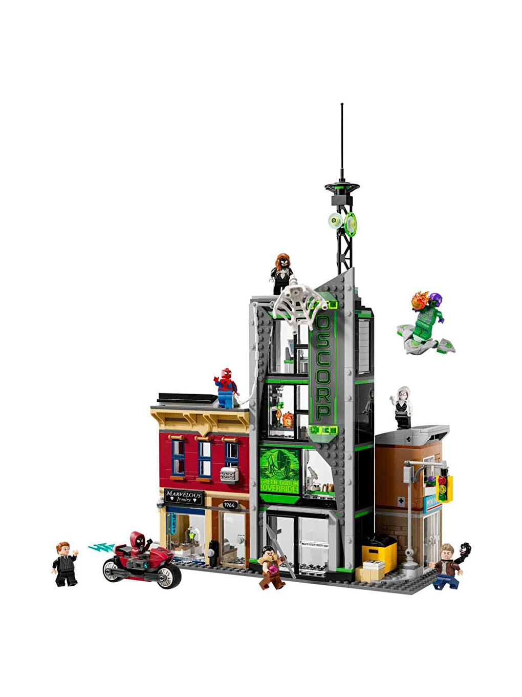 Marvel Örümcek Adam Oscorp’a Karşı 76324-2