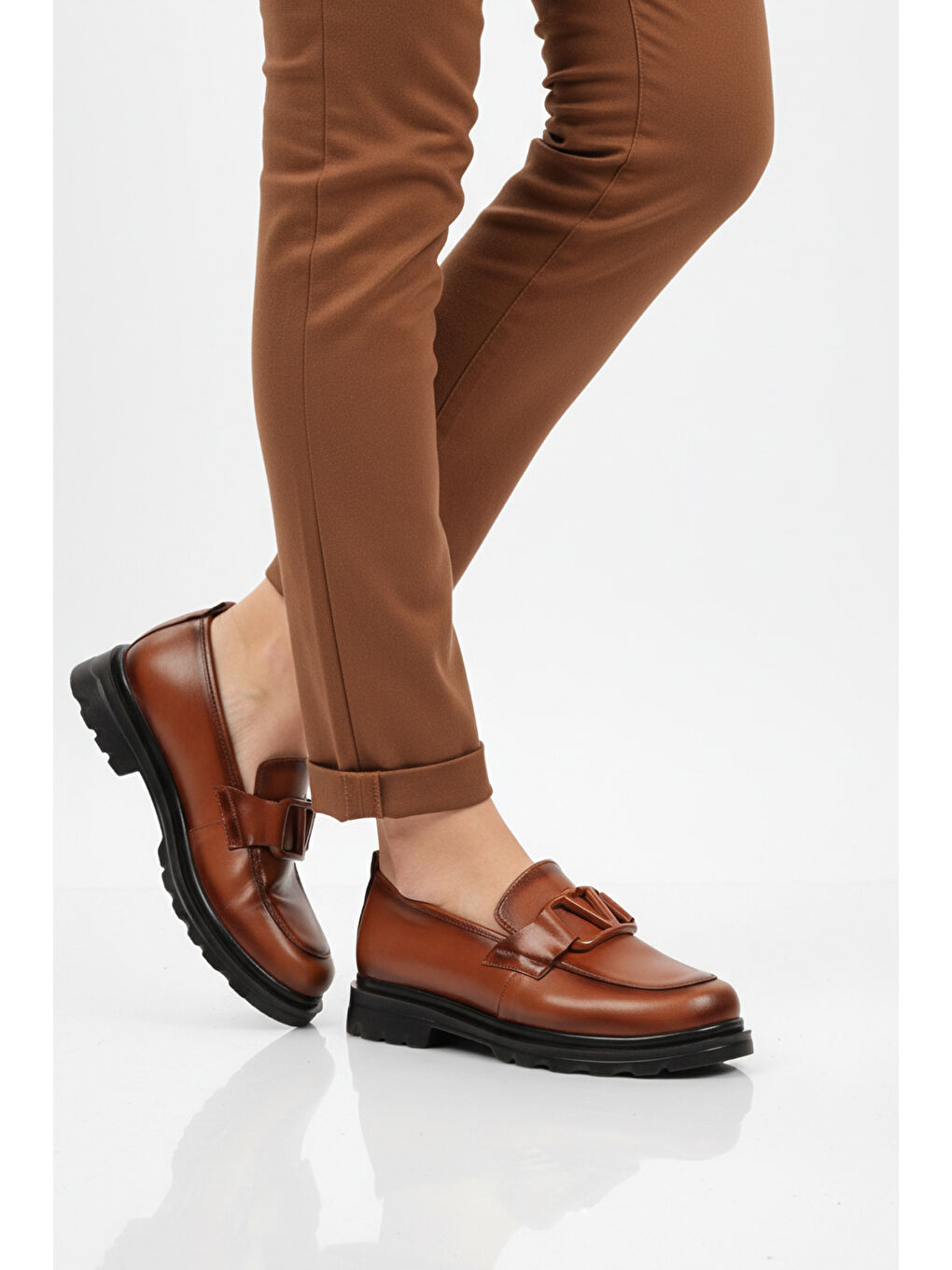 Kahverengi Kahve Hafif Esnek Kadın Casual Ayakkabı 2644 Z