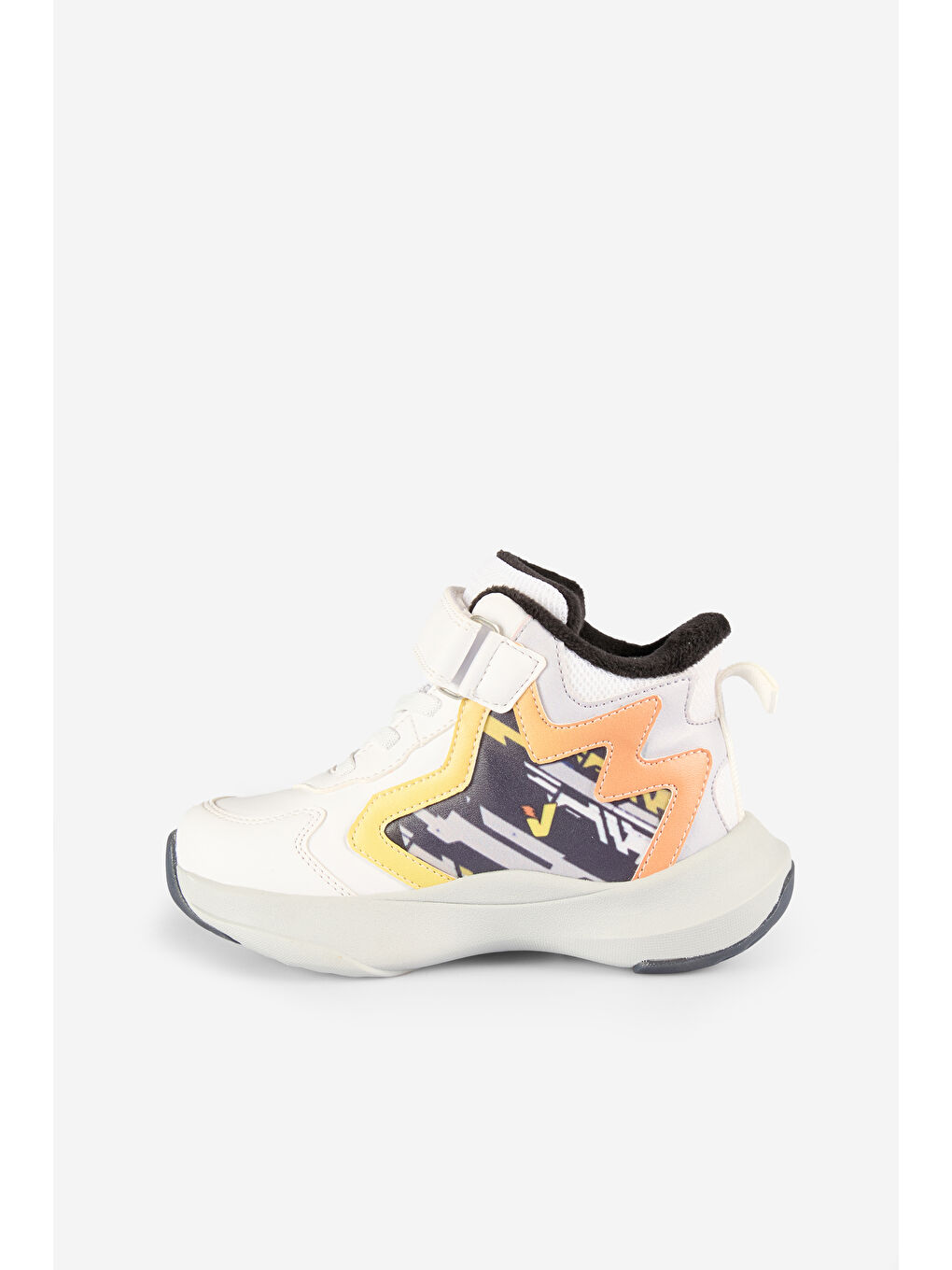 Speed Kürklü Erkek Okul Öncesi Beyaz Bot-1