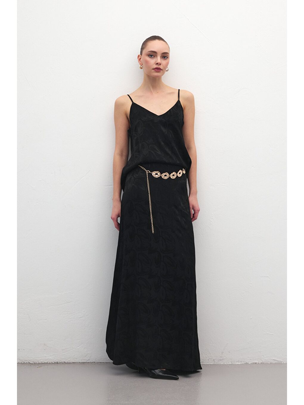 Lior Uzun Etek - Siyah-2