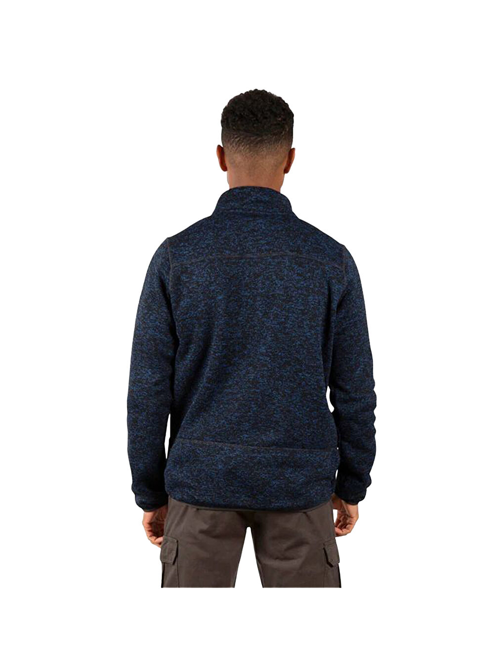 Lacivert Bingham - Fleece At300 Erkek Polar Fermuarlı Sweatshirt-1