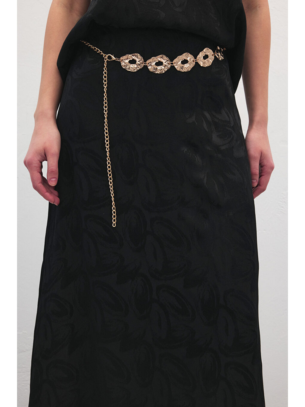 Lior Uzun Etek - Siyah-6