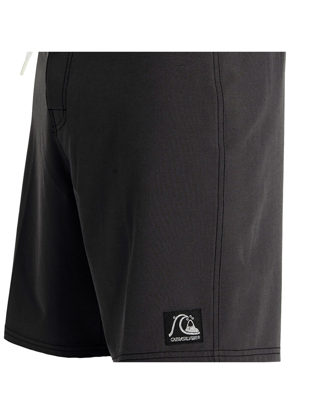 Original Straight Leg Solid 18 Erkek Siyah Boardshort-2