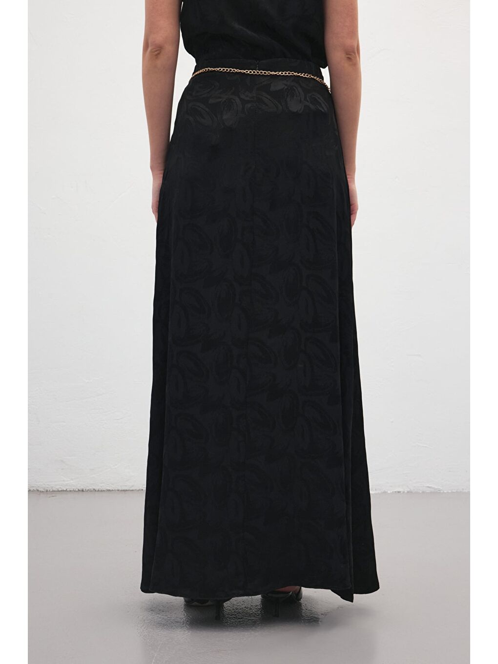 Lior Uzun Etek - Siyah-7