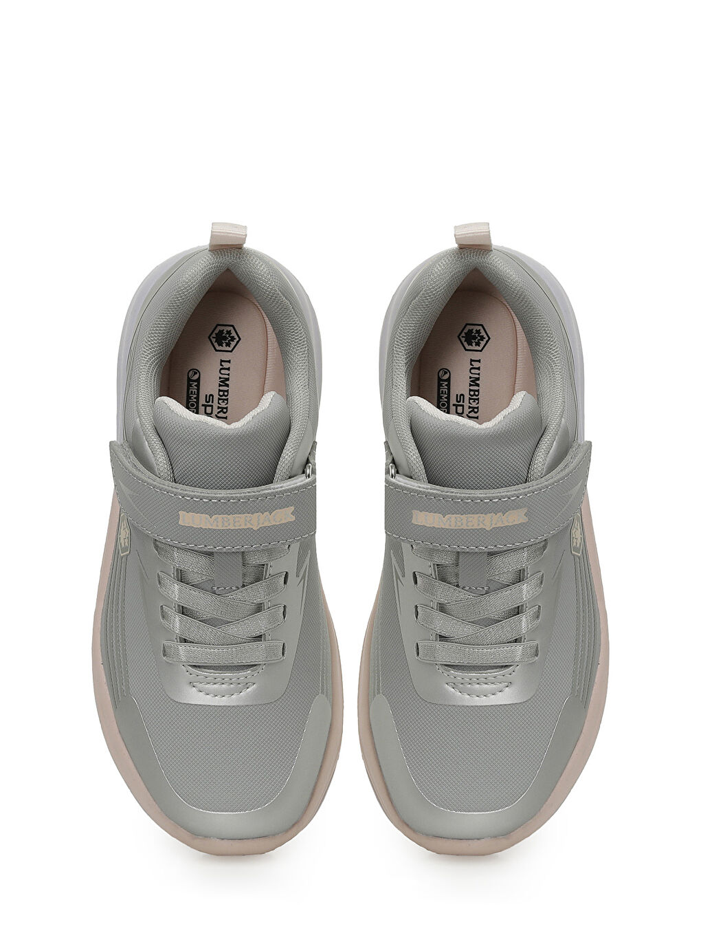 HERMOSA 5PR Gri Kız Çocuk Spor Ayakkabı-3