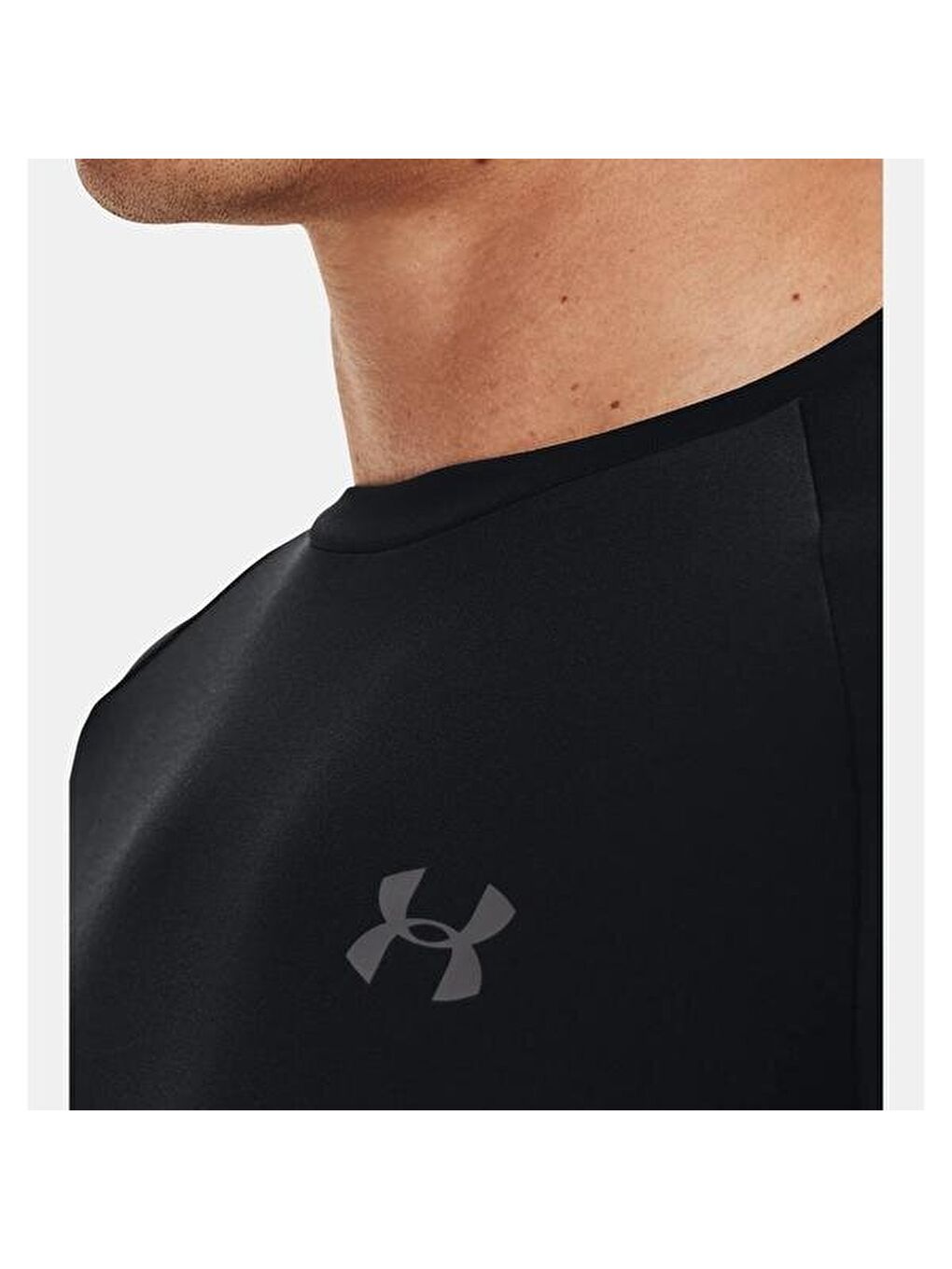 Tech 2.0 Erkek Siyah Yuvarlak Yaka Tişört-3