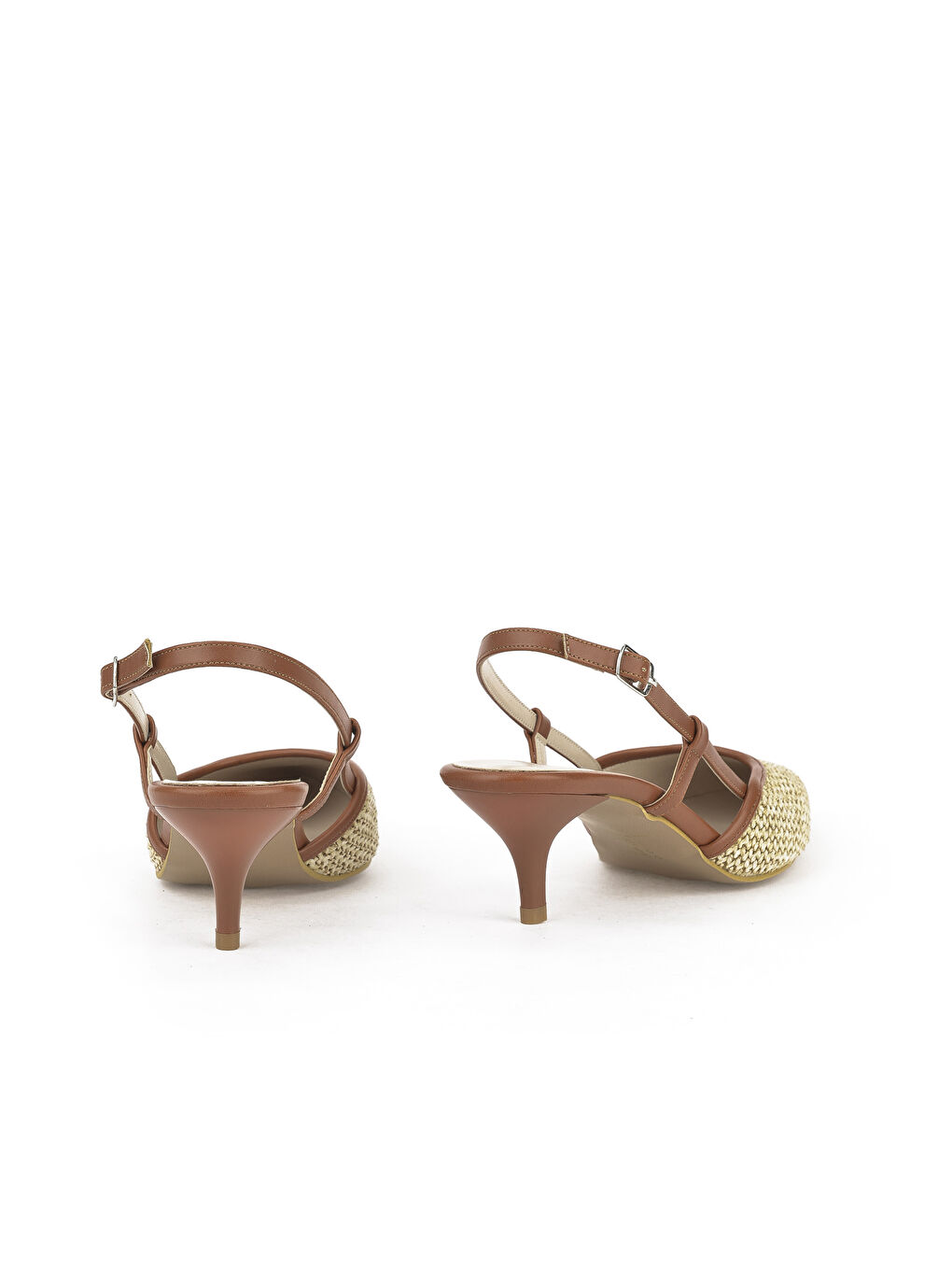 Kadın Topuklu Ayakkabı 1511044Z302 Bej-3