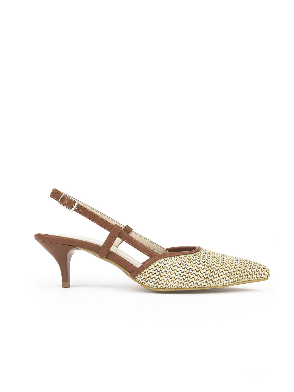 Kadın Topuklu Ayakkabı 1511044Z302 Bej-4