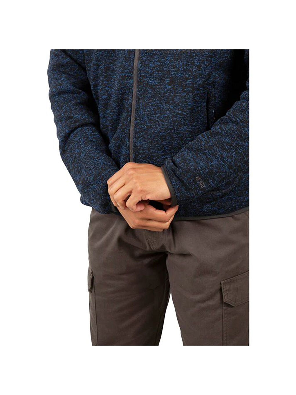 Lacivert Bingham - Fleece At300 Erkek Polar Fermuarlı Sweatshirt-5