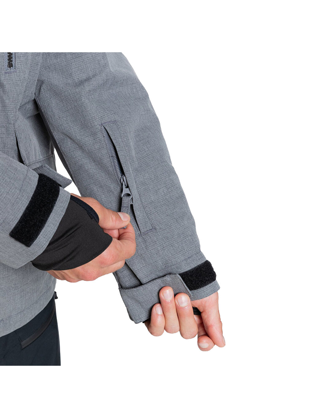 Mission Solid Jk Erkek Gri Snowboard Ceketi-2