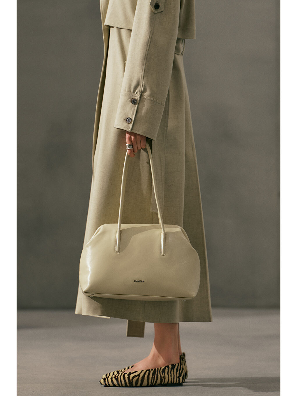 Agnes Cıty Çanta Bej-6